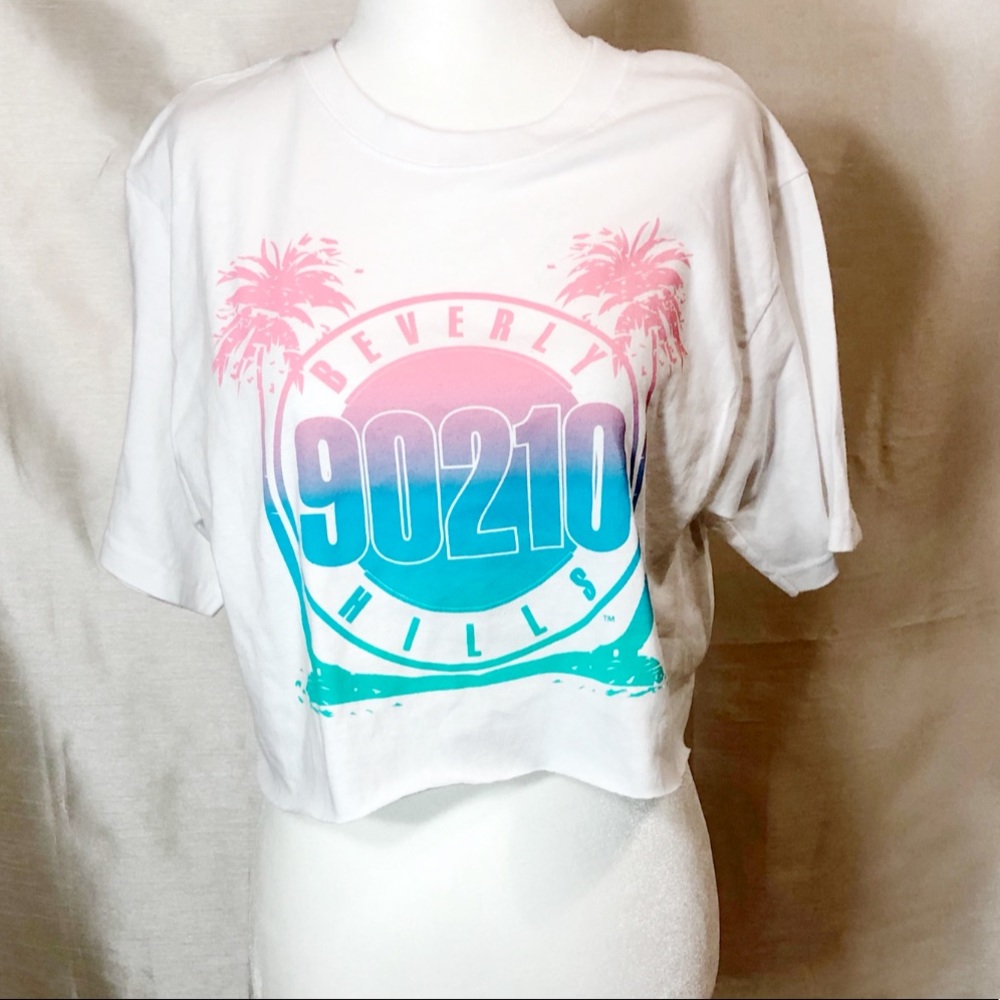 90s cut off crop top